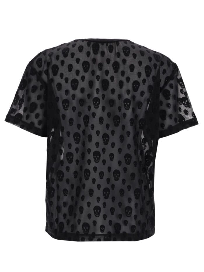 Alexander Mcqueen T-SHIRT WITH "SKULL" PATTERN
