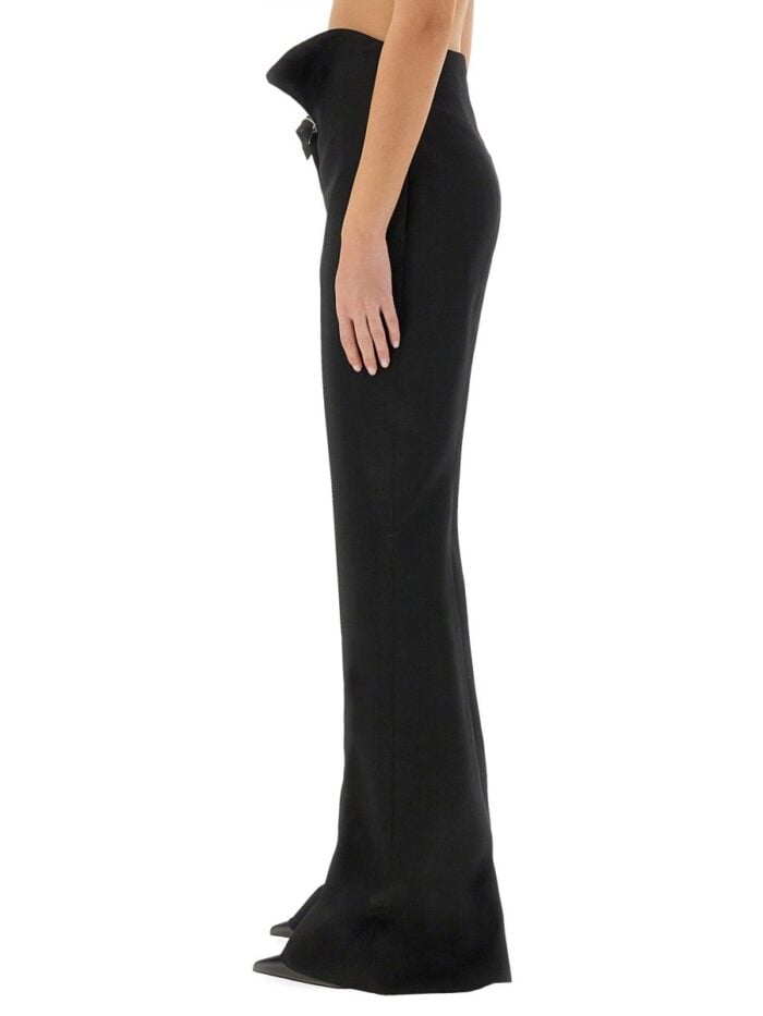Alexander Mcqueen TAILORED PANTS WITH WAIST LAPELS