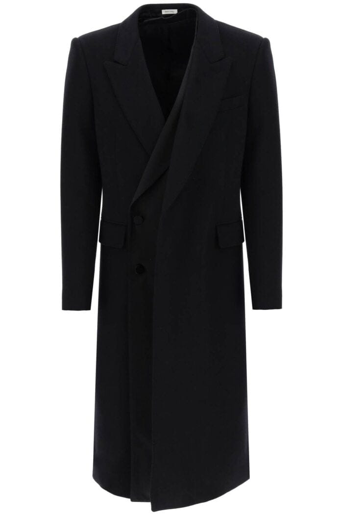 ALEXANDER MCQUEEN Trompe L'oeil Double-breasted Coat