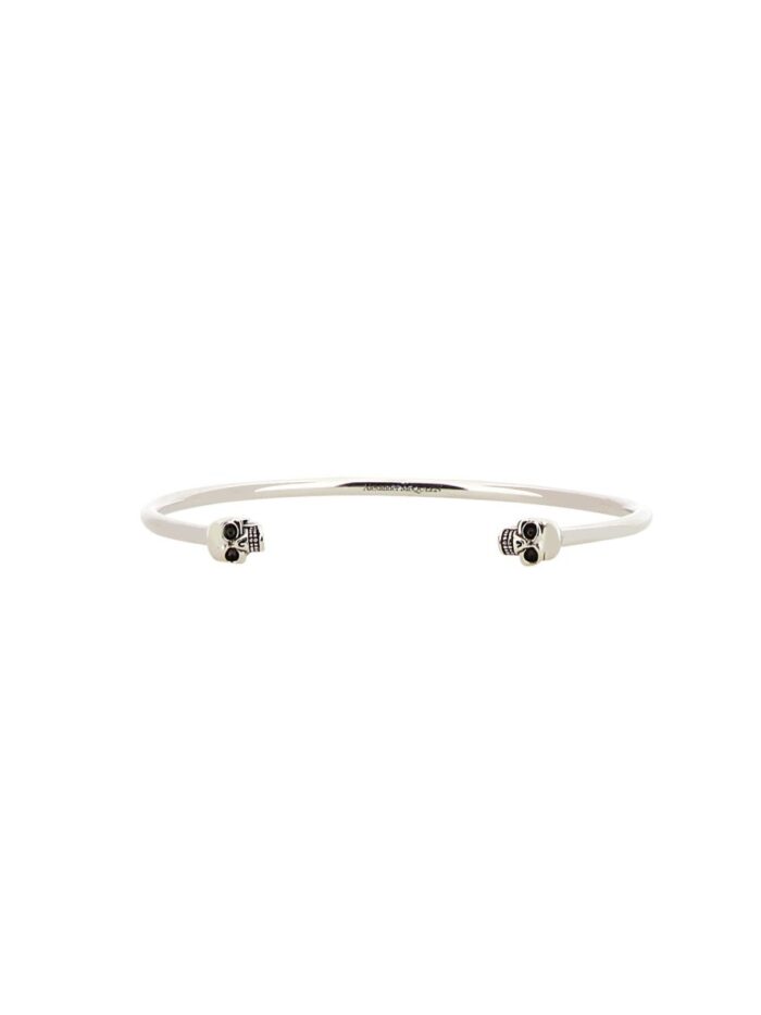 Alexander Mcqueen "TWIN SKULL" BRACELET