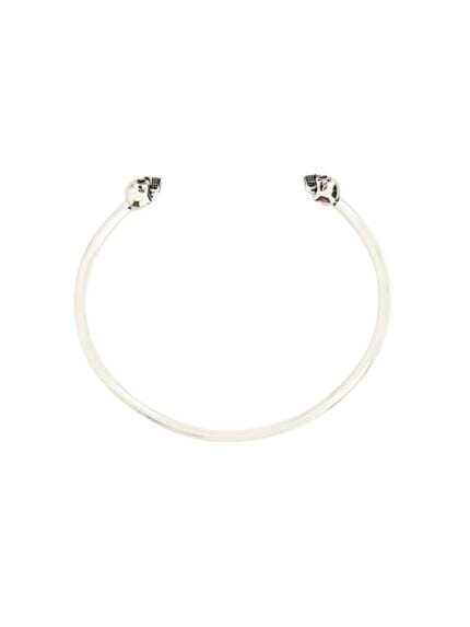 Alexander Mcqueen "TWIN SKULL" BRACELET