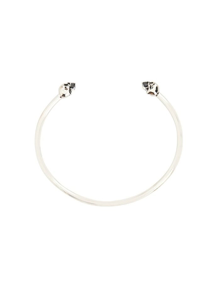 Alexander Mcqueen "TWIN SKULL" BRACELET