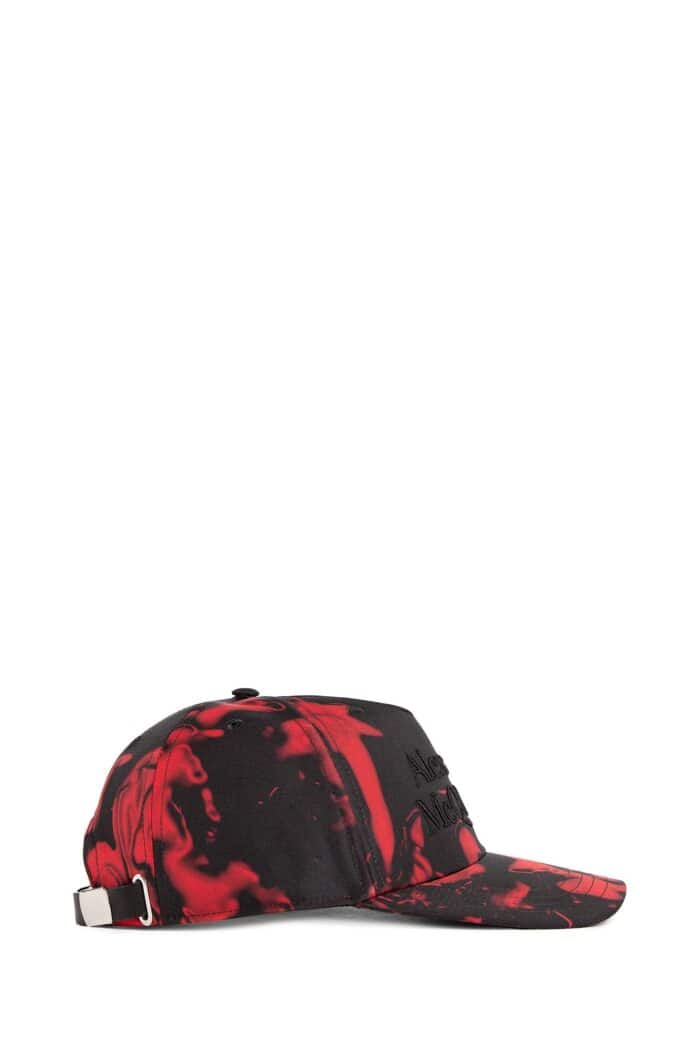 ALEXANDER MCQUEEN Wax Flower Signature Logo Cap