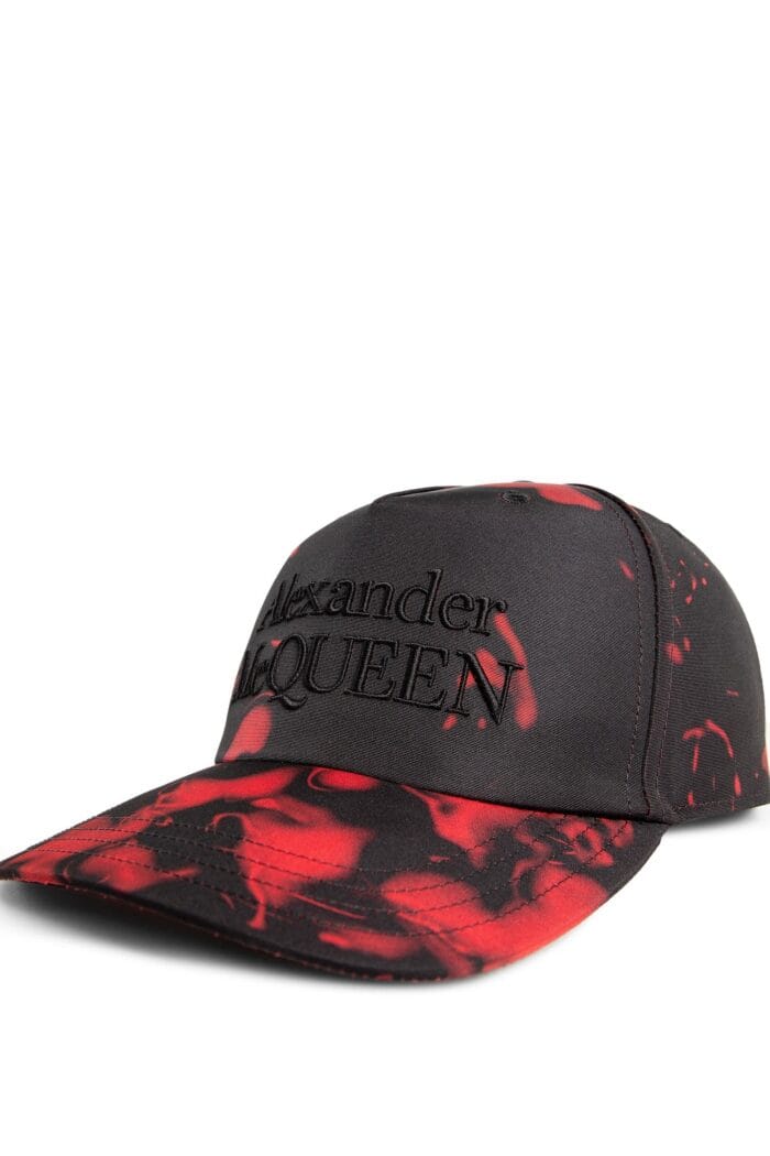 ALEXANDER MCQUEEN Wax Flower Signature Logo Cap