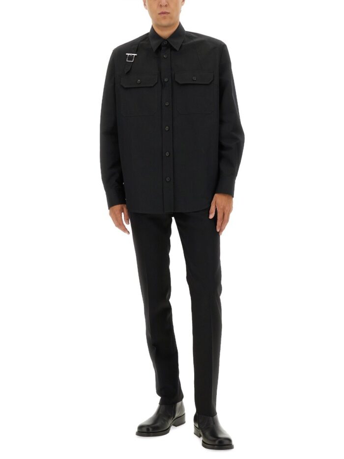 Alexander Mcqueen WOOL PANTS