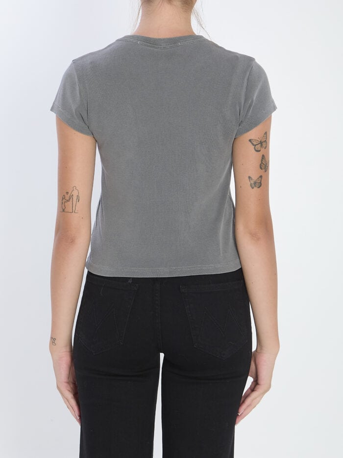 Alexander Wang Baby Tee with Hotfix graphic