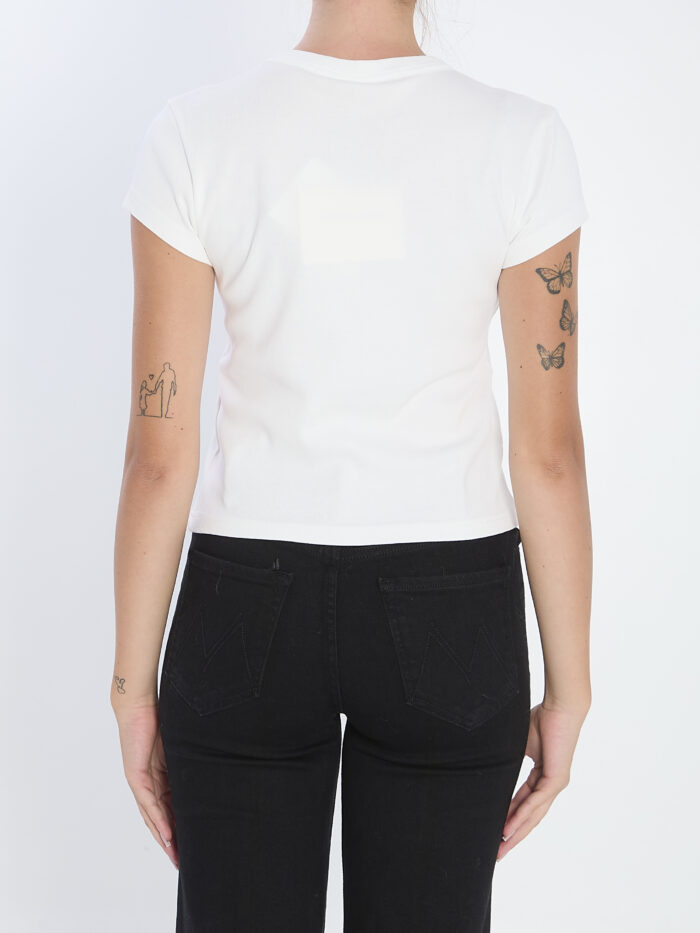 Alexander Wang Baby Tee with Hotfix graphic