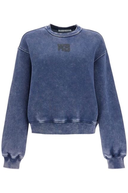 ALEXANDER WANG Boxy Crewneck Sweat