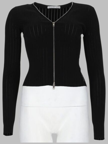 Alexander Wang CARDIGAN POINTELLE