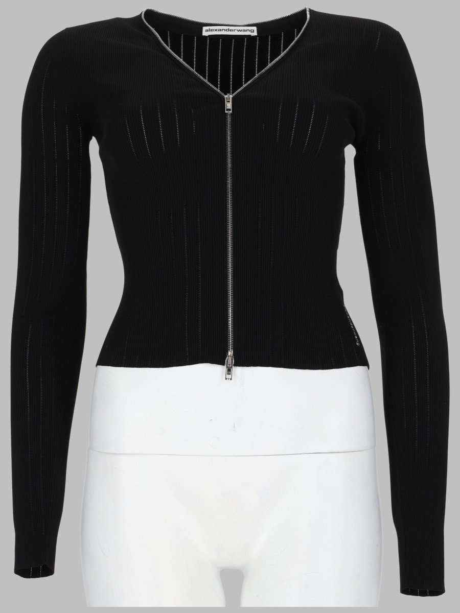 Alexander Wang CARDIGAN POINTELLE