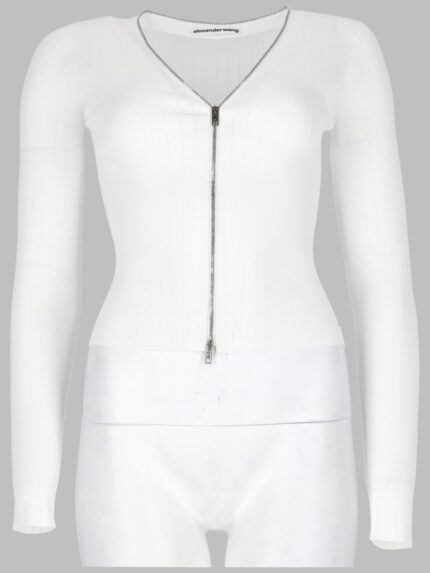Alexander Wang CARDIGAN POINTELLE