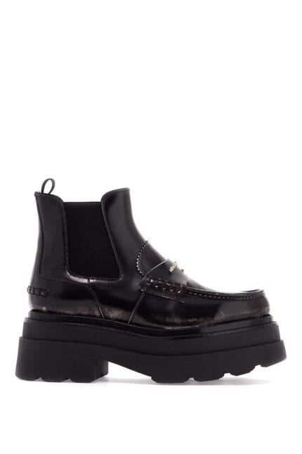 ALEXANDER WANG Carter Ankle Boots With Platform