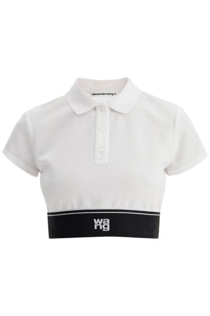 ALEXANDER WANG Cheerleader Crop Top Polo