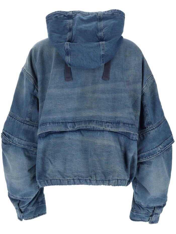 Alexander Wang COTTON DENIM CARGO JACKET