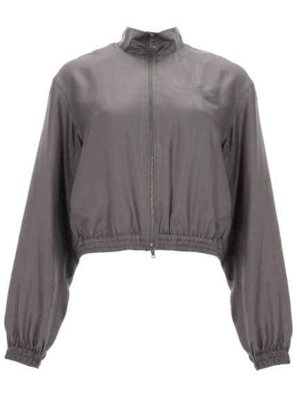 Alexander Wang CROPPED JACKET WITH LOGO