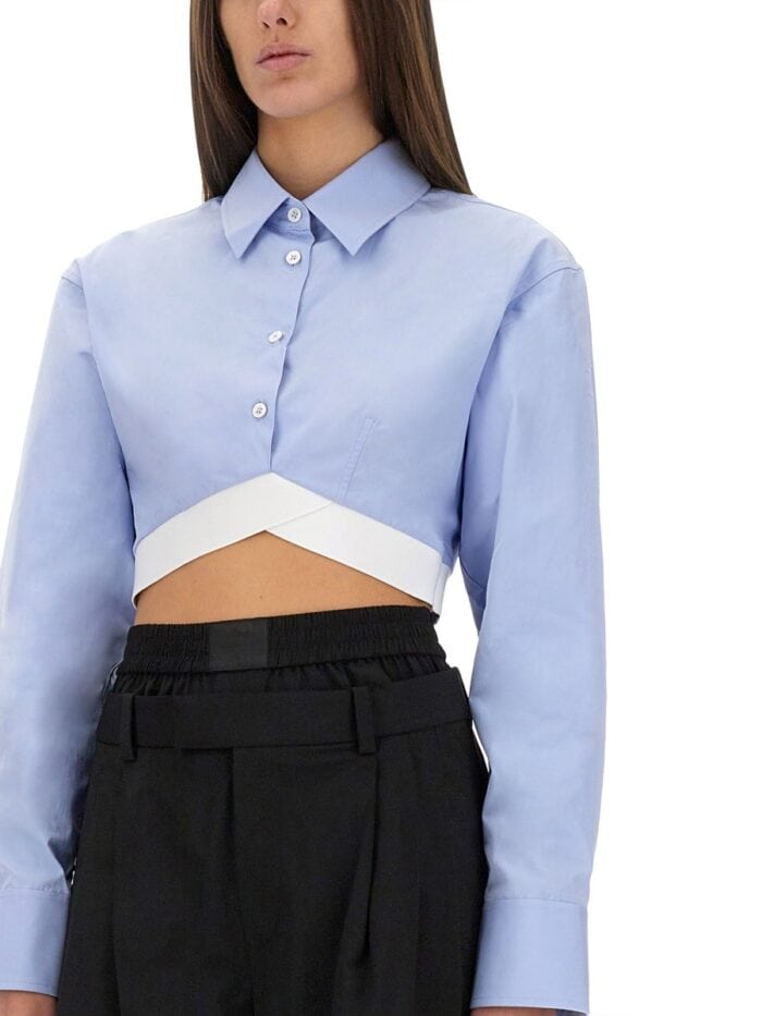 Alexander Wang CROPPED SHIRT