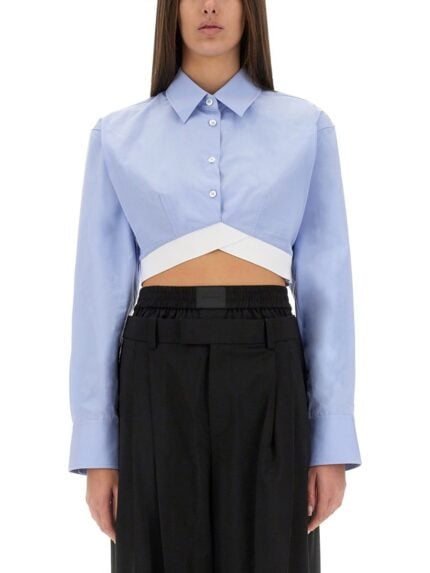 Alexander Wang CROPPED SHIRT