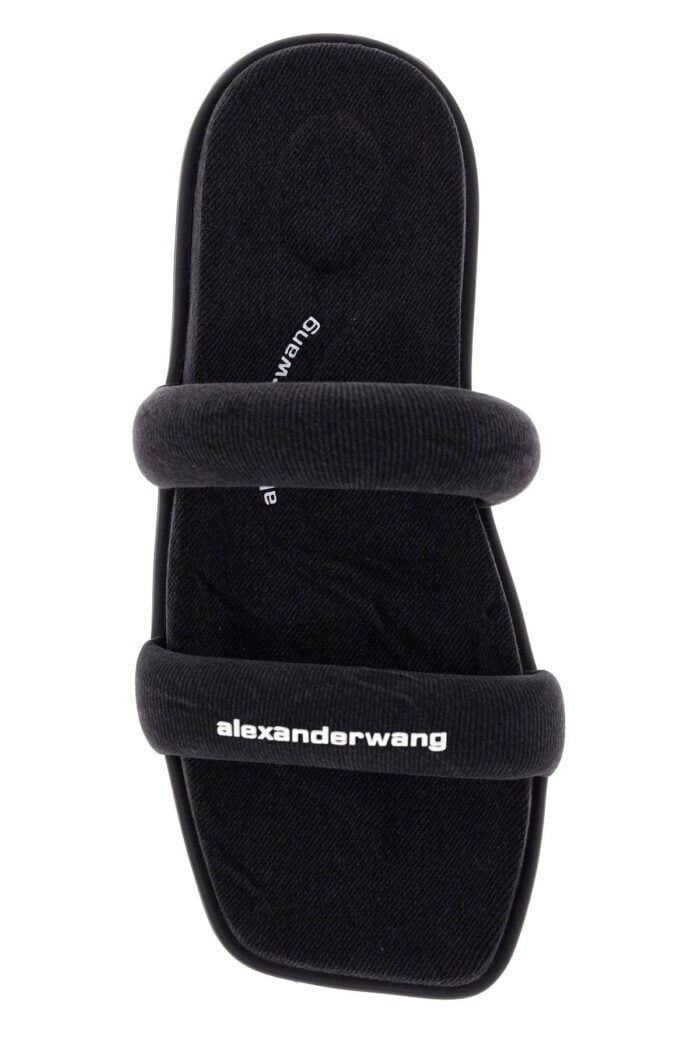 ALEXANDER WANG "denim Jay Slides