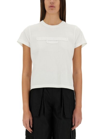 Alexander Wang EMBOSSED LOGO T-SHIRT