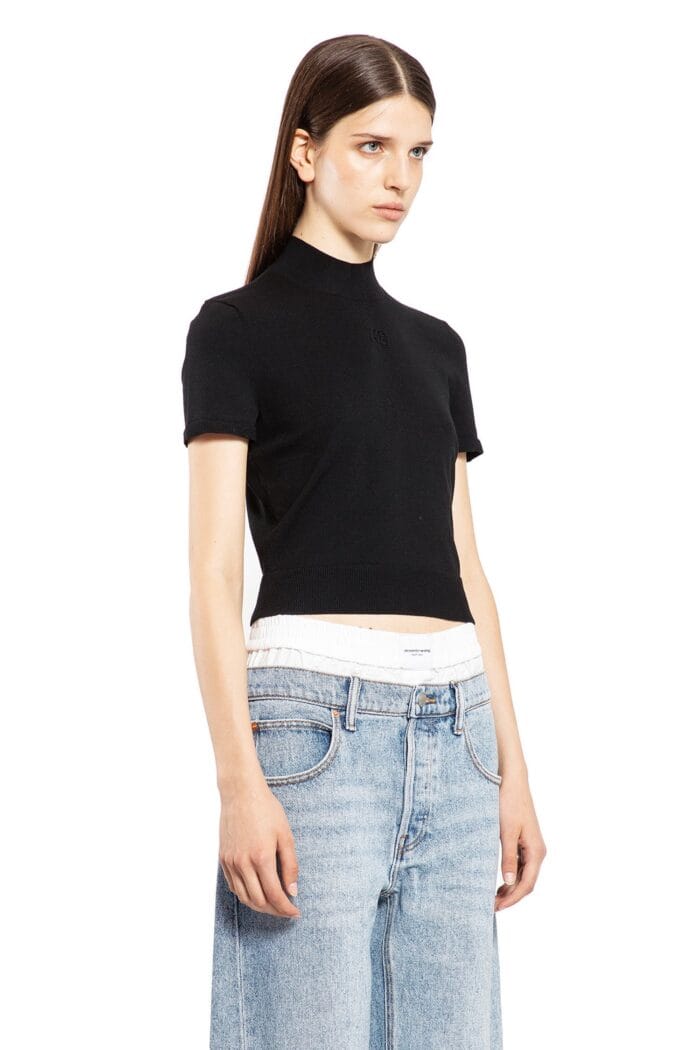 ALEXANDER WANG Embossed Logo Top