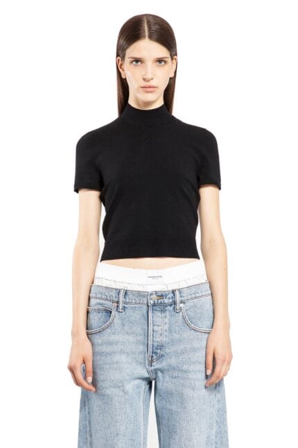 ALEXANDER WANG Embossed Logo Top