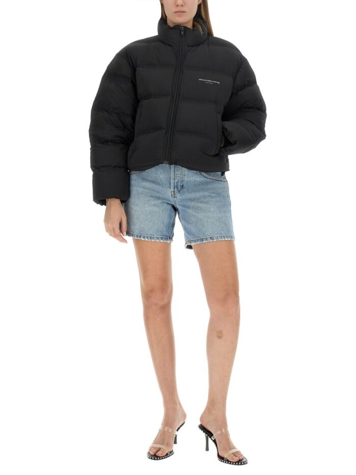 Alexander Wang GIACCA CROPPED CON LOGO