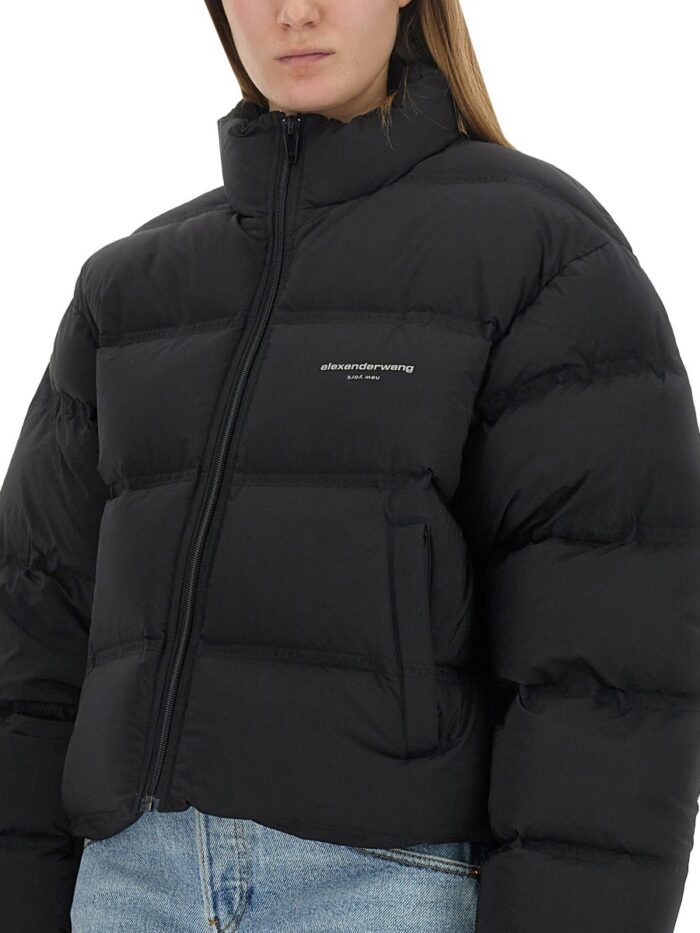 Alexander Wang GIACCA CROPPED CON LOGO