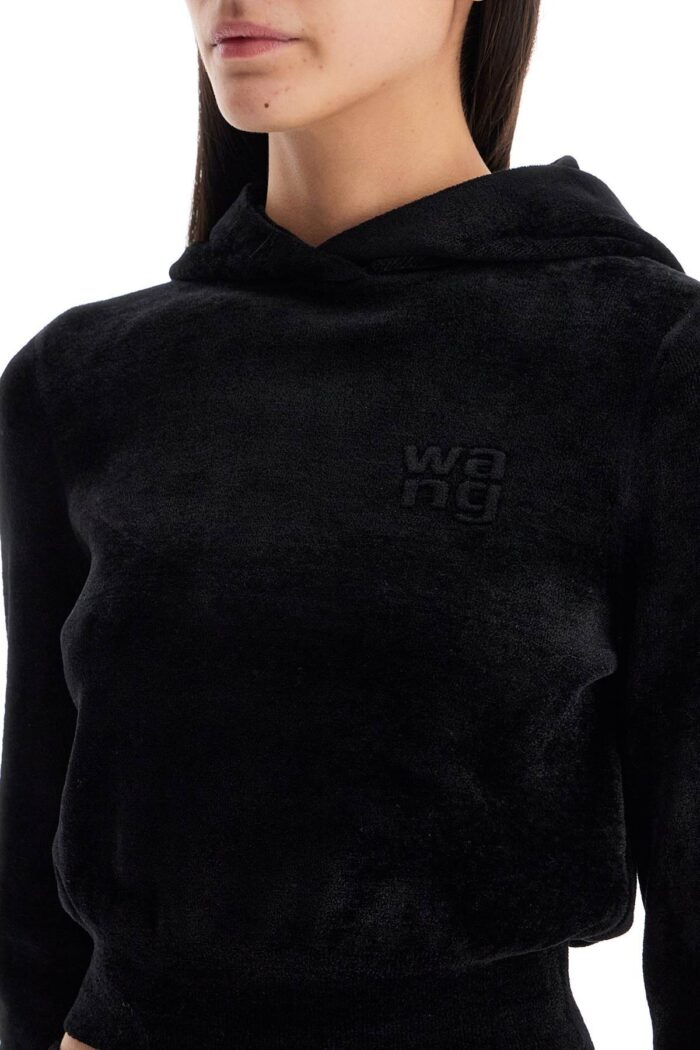 ALEXANDER WANG Hooded Chenille Sweat