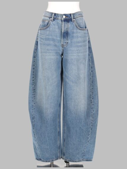 Alexander Wang JEANS "BLOW UP" CON LOGO IN STRASS