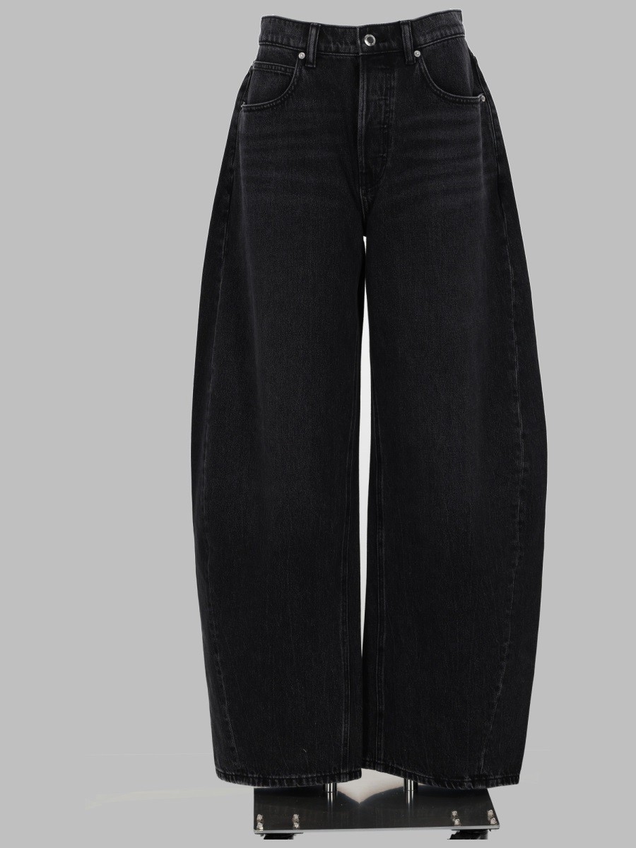 Alexander Wang JEANS "BLOW UP" CON LOGO IN STRASS