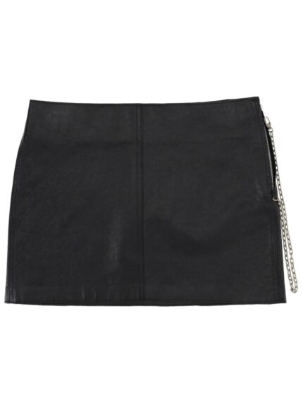 Alexander Wang LEATHER MINISKIRT