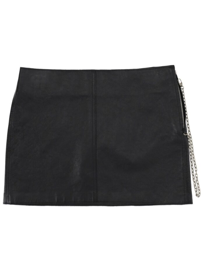 Alexander Wang LEATHER MINISKIRT