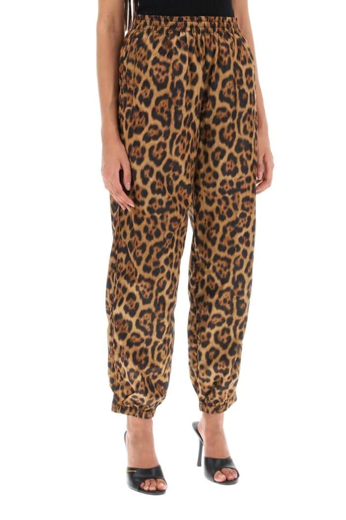 Alexander Wang Leopard-print Technical Pants