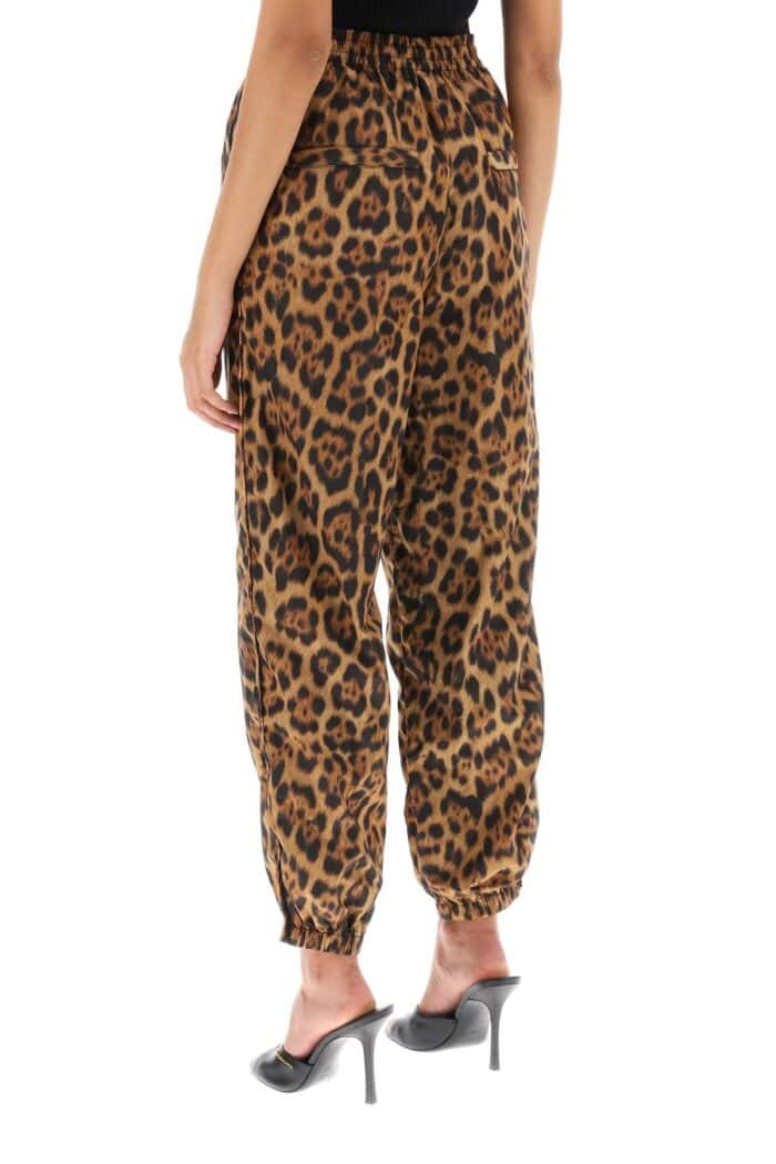 Alexander Wang Leopard-print Technical Pants