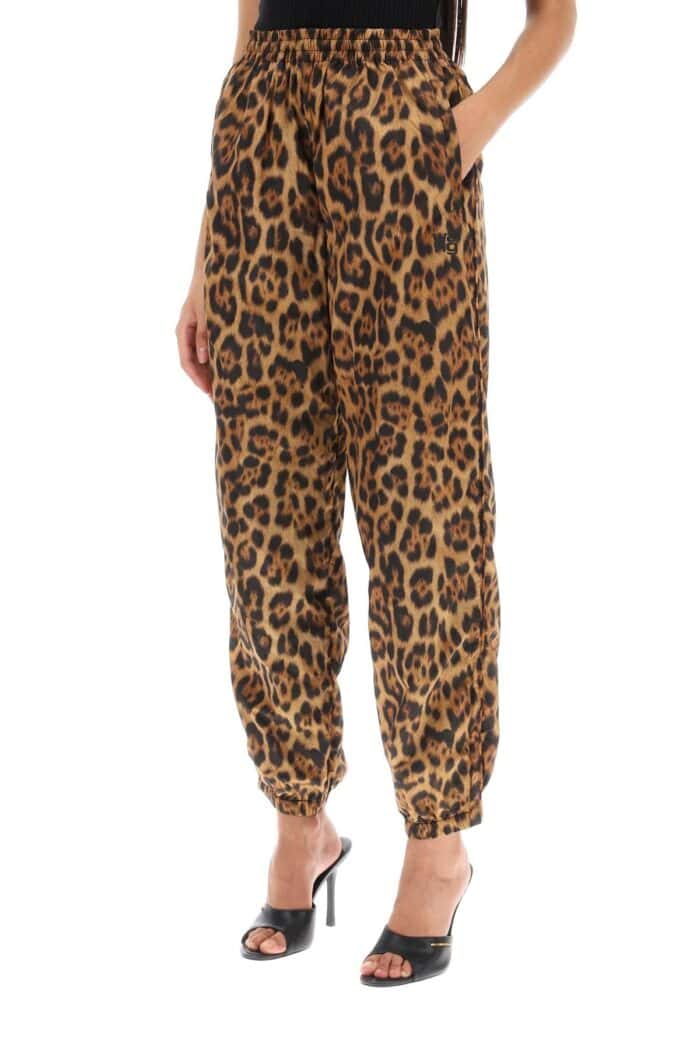 Alexander Wang Leopard-print Technical Pants