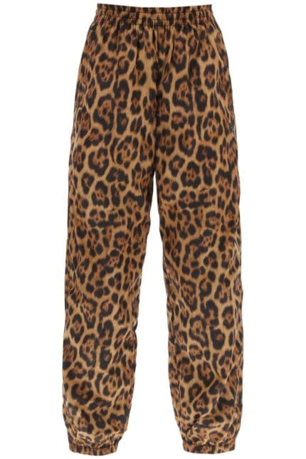 Alexander Wang Leopard-print Technical Pants