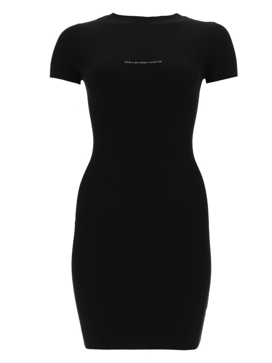 Alexander Wang MINI DRESS WITH LOGO