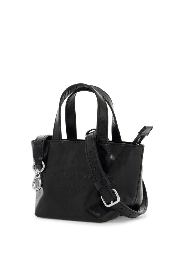 ALEXANDER WANG Mini Leather Tote Bag With Punch Detailing