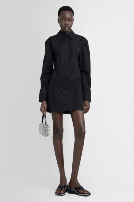 ALEXANDER WANG Mini Shirt Dress In Organic Cotton