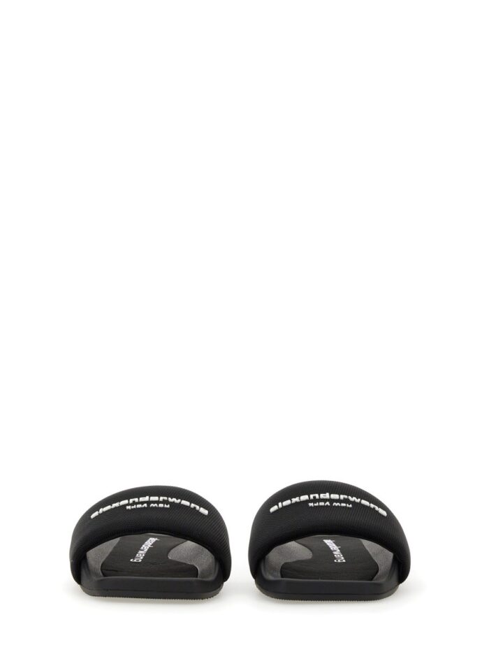 Alexander Wang NYLON "AW" SANDAL
