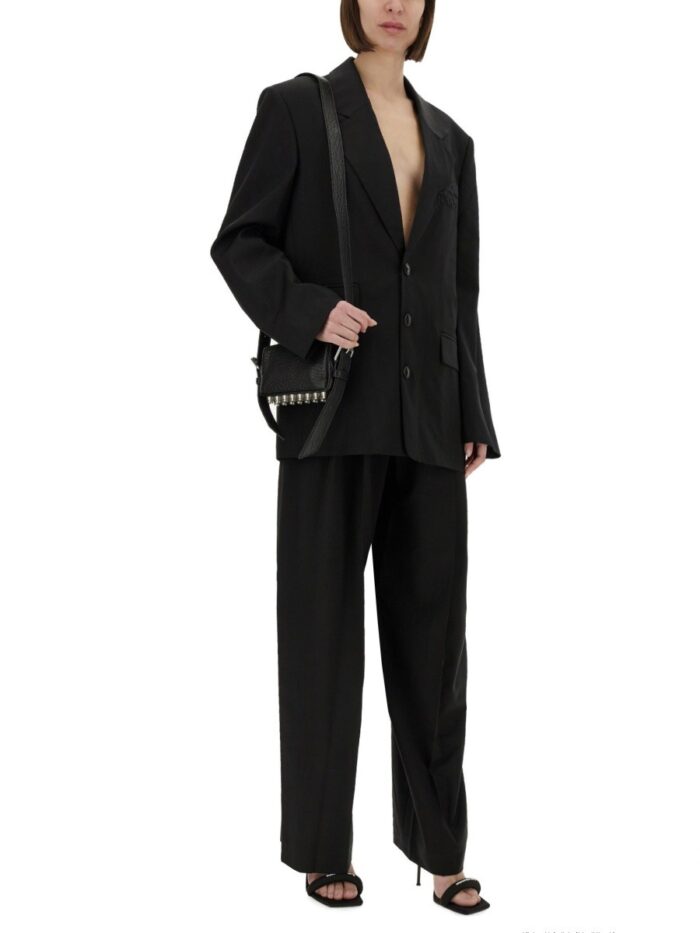 Alexander Wang OVERSIZED BLAZER WITH LOGO