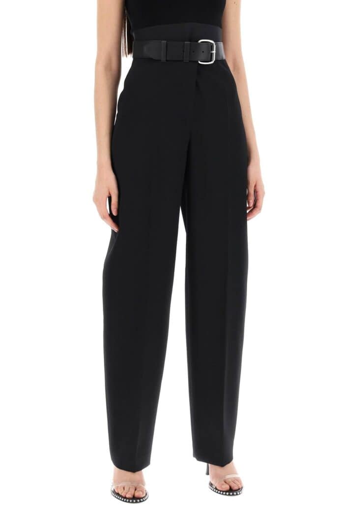 ALEXANDER WANG Pants With Integrated Belt