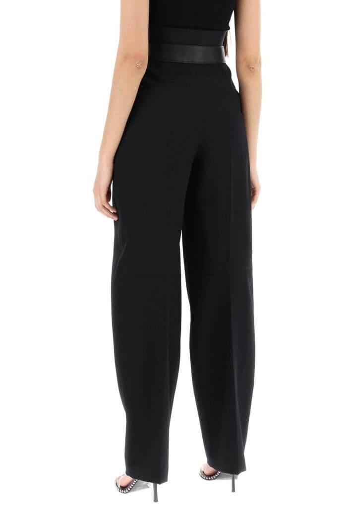 ALEXANDER WANG Pants With Integrated Belt