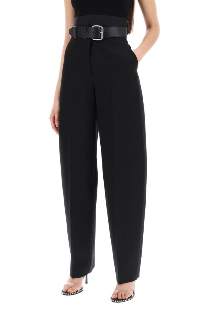 ALEXANDER WANG Pants With Integrated Belt