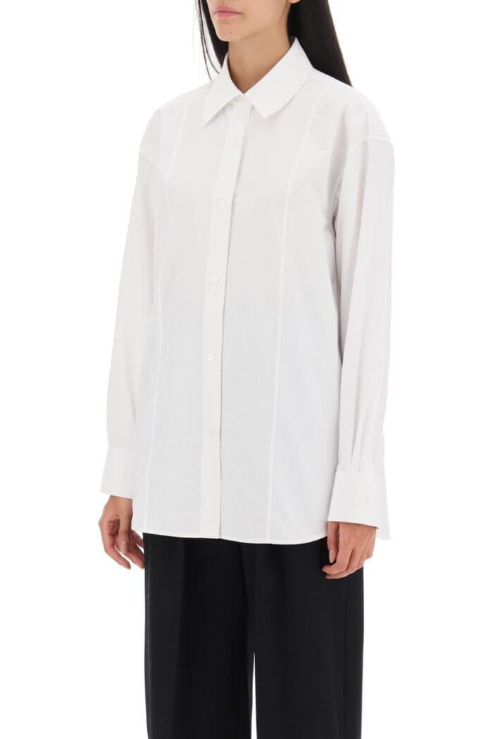 Alexander Wang Poplin Shirt With Rhinestones