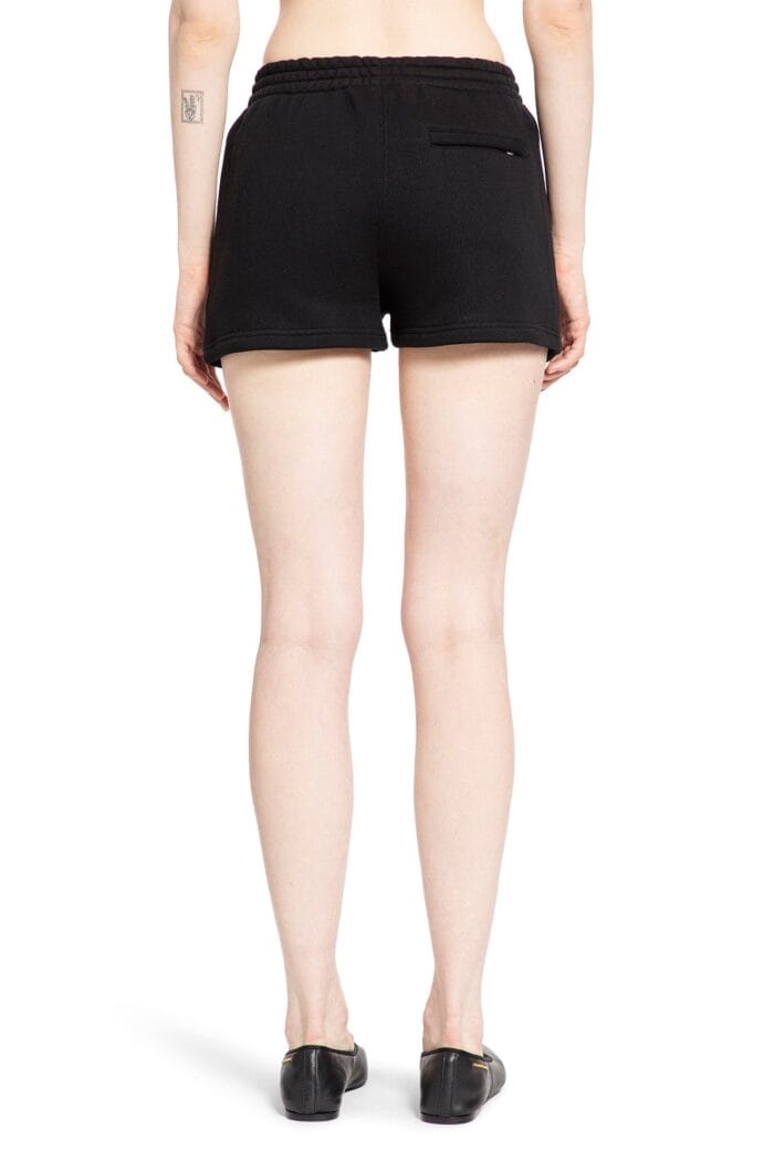 ALEXANDER WANG Puff Paint Sweatshorts In Structured Terry