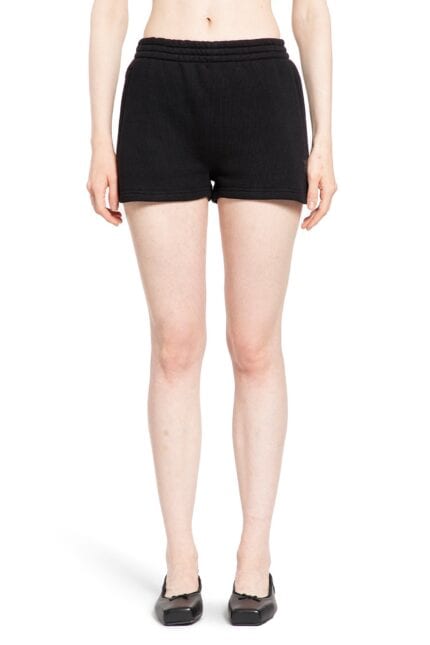 ALEXANDER WANG Puff Paint Sweatshorts In Structured Terry