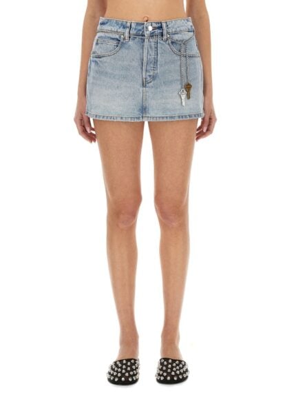 Alexander Wang REGENERATED DENIM SHORTS