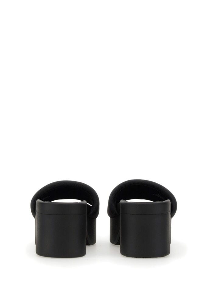 Alexander Wang SANDALO SLIDE PLATFORM CON LOGO