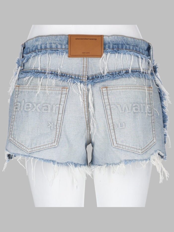 Alexander Wang SHORTS IN DENIM
